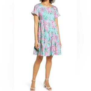 Lilly Pulitzer Jodee Floral Print Dress!